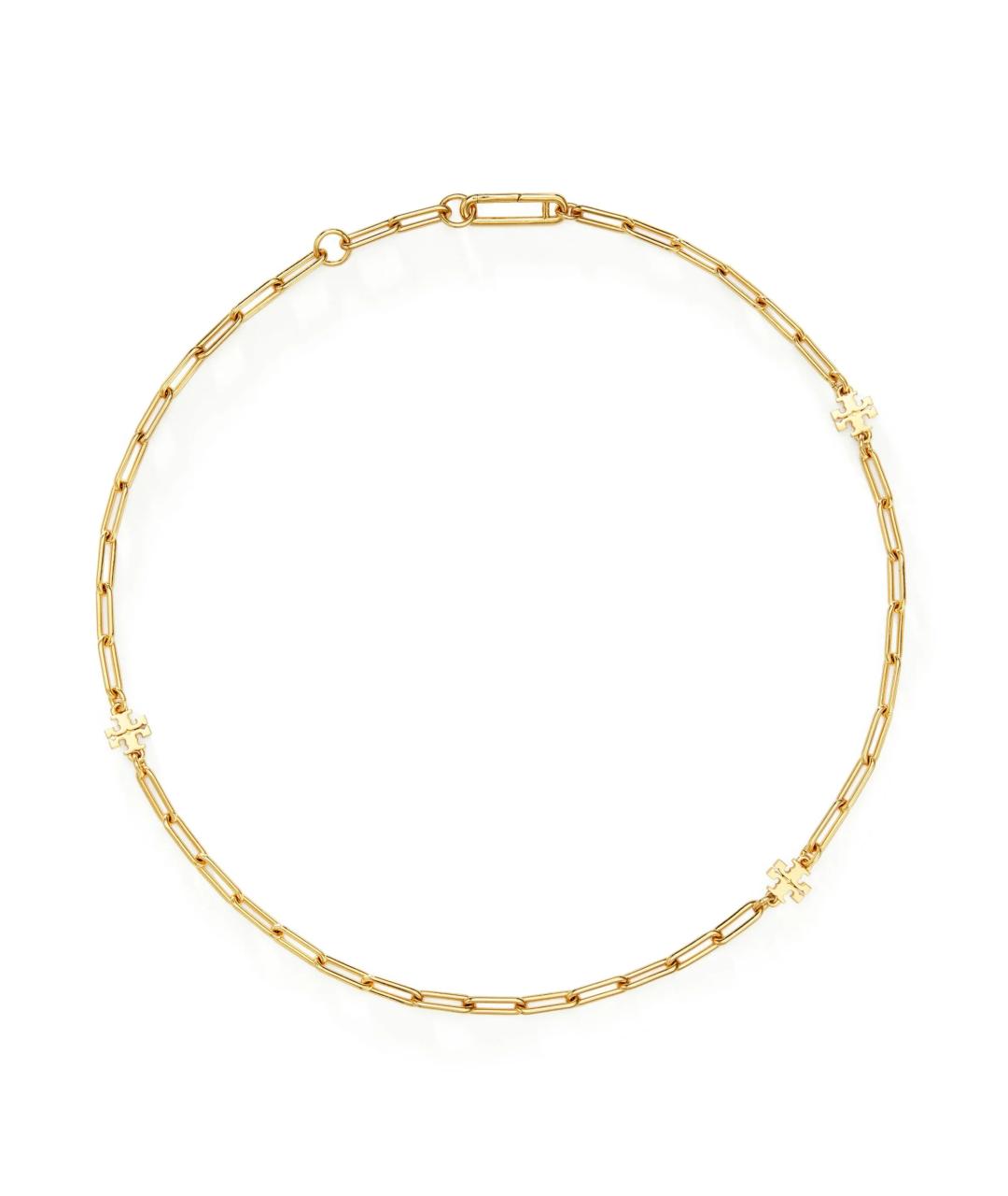 TORY BURCH Золотая металлическая цепочка, фото 1