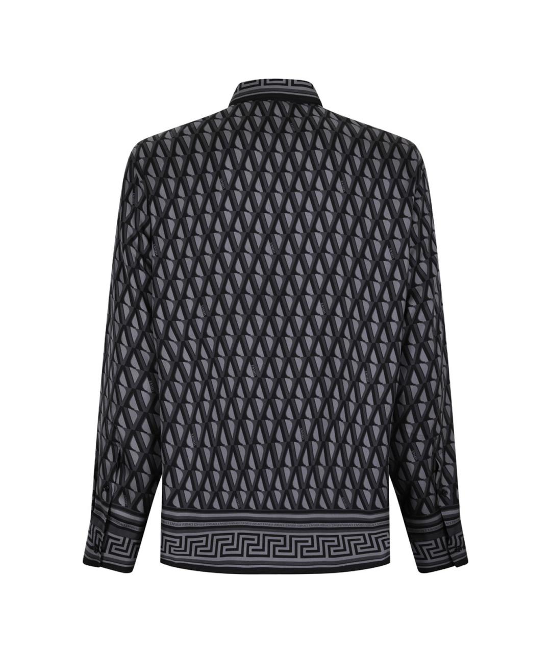 VERSACE Мульти шелковая кэжуал рубашка, фото 2