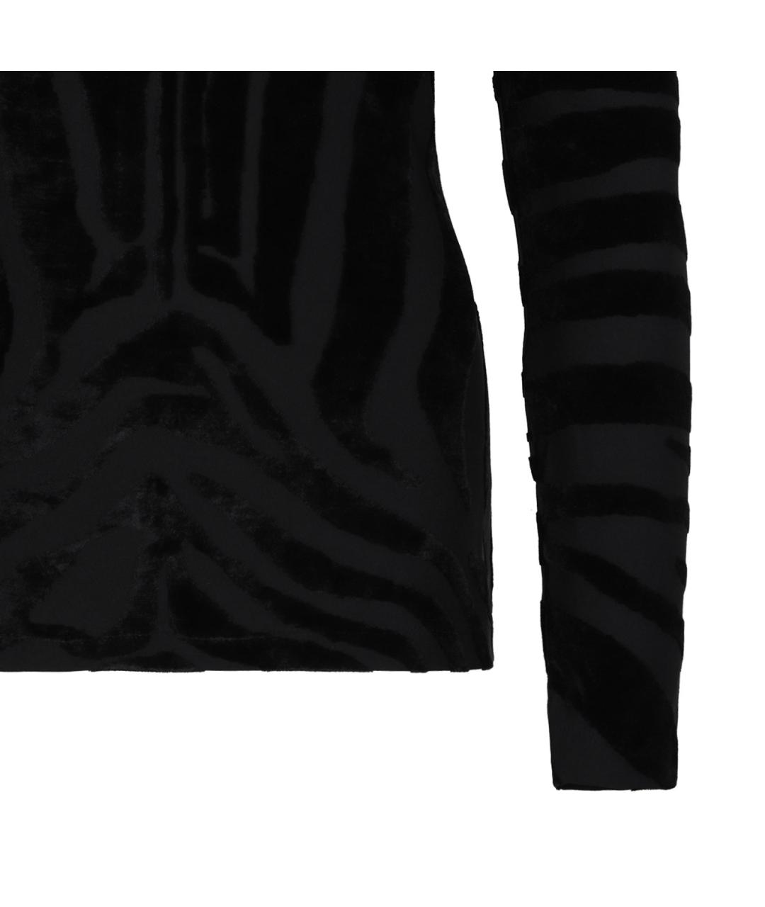 BALMAIN Черная вискозная водолазка, фото 4