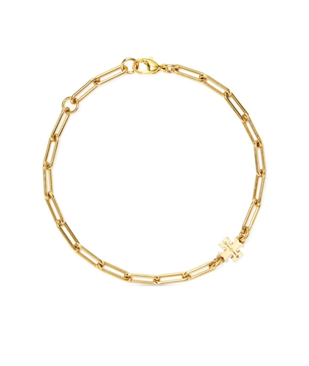 TORY BURCH Золотой металлический браслет, фото 1
