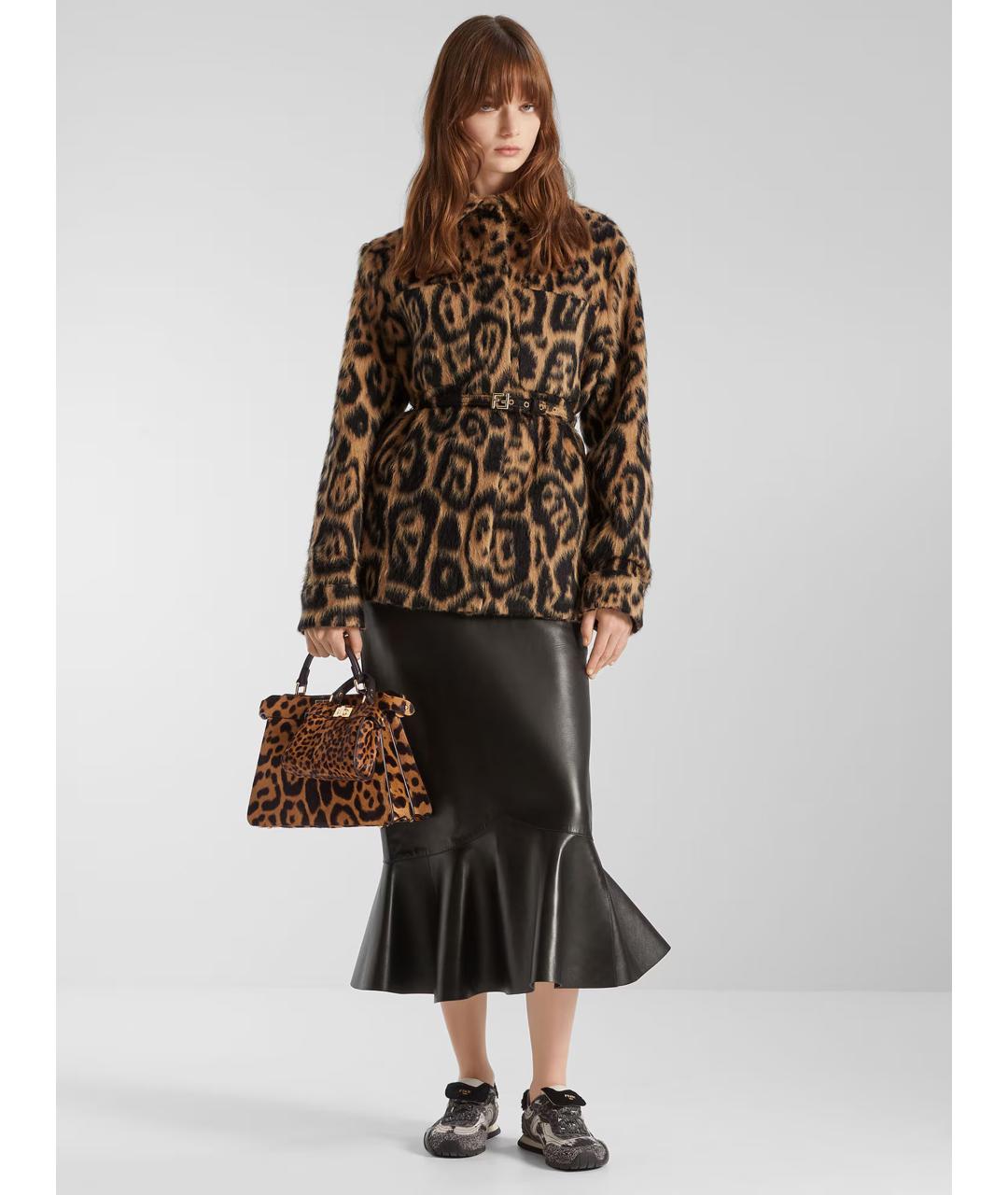 FENDI Мульти меховая сумка тоут, фото 2