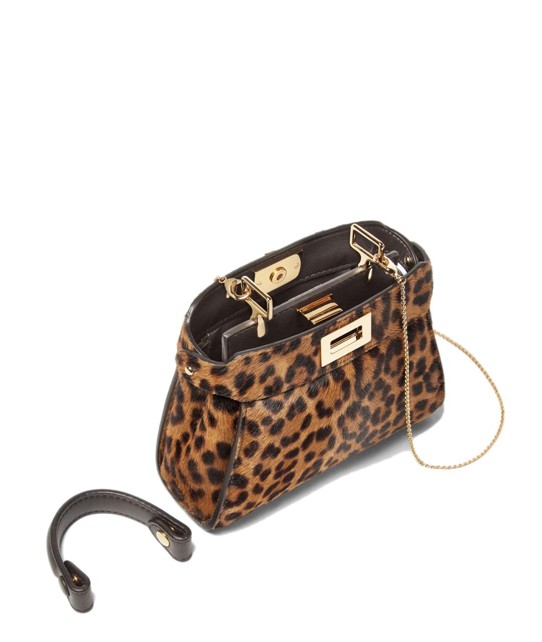 FENDI Мульти меховая сумка тоут, фото 5