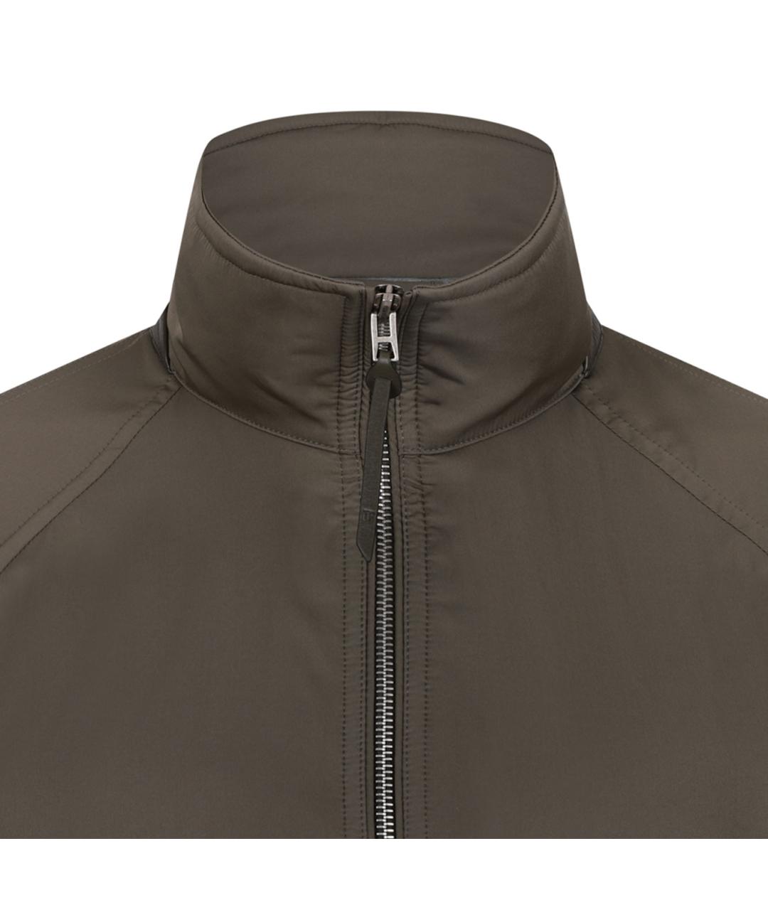 TOM FORD Хаки полиэстеровая куртка, фото 3