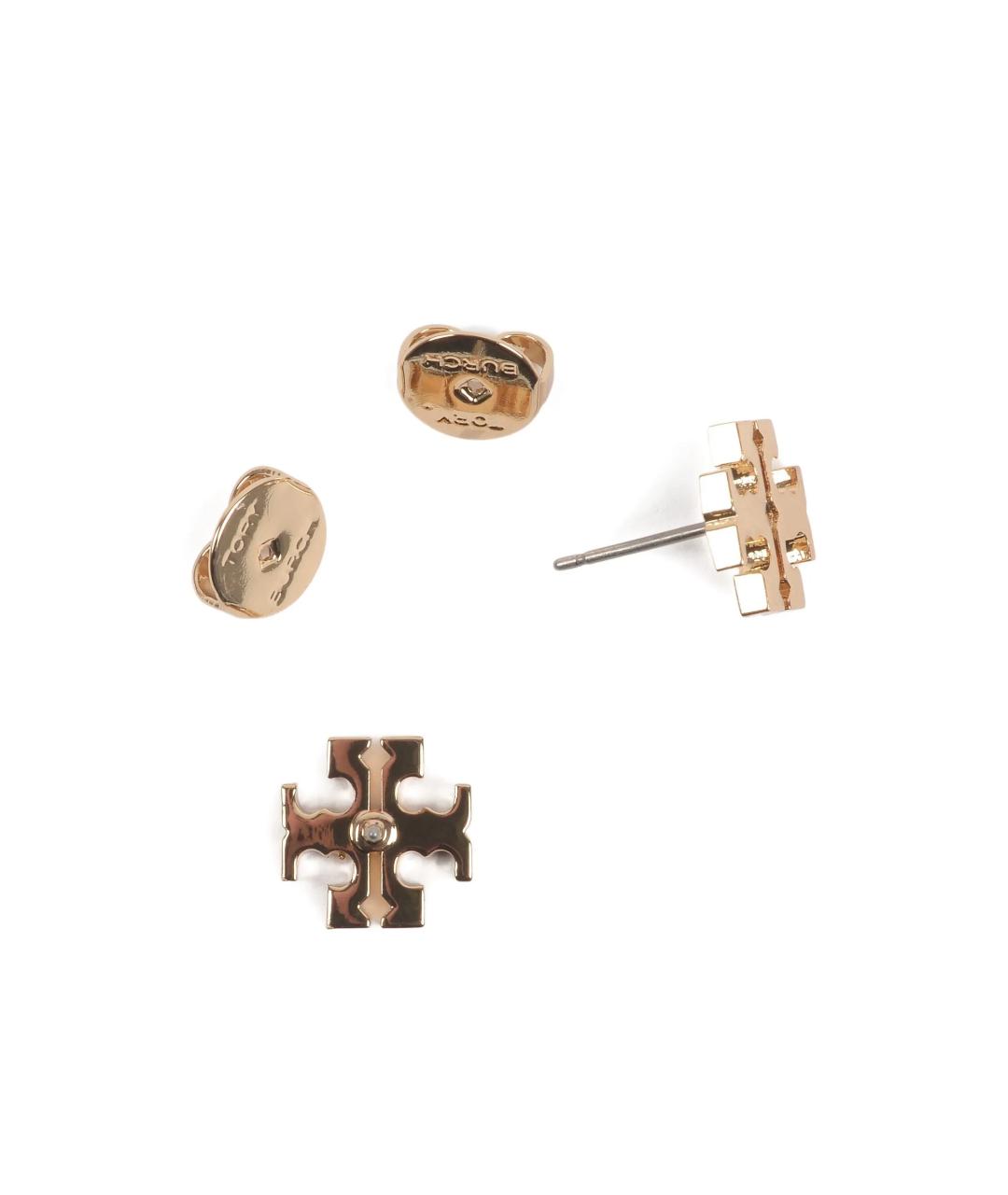 TORY BURCH Золотые серьги из желтого золота, фото 3