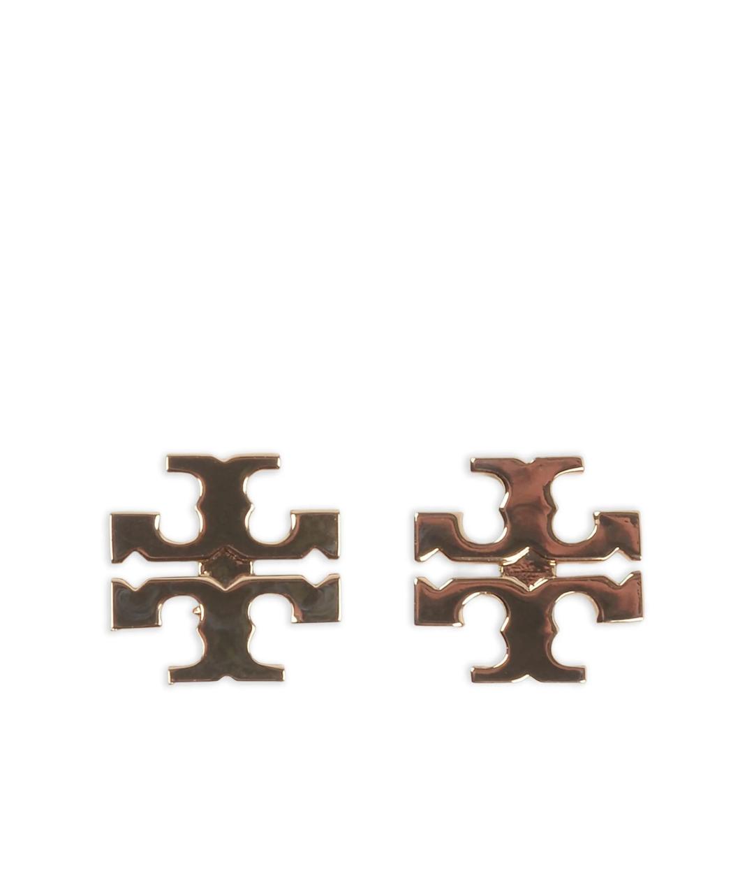 TORY BURCH Золотые серьги из желтого золота, фото 2