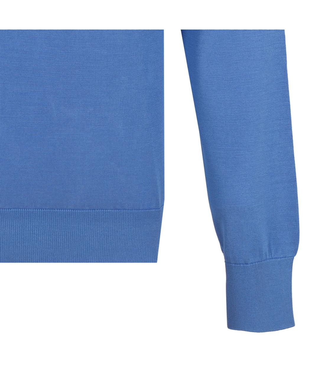 TOM FORD Синий шелковый джемпер / свитер, фото 4