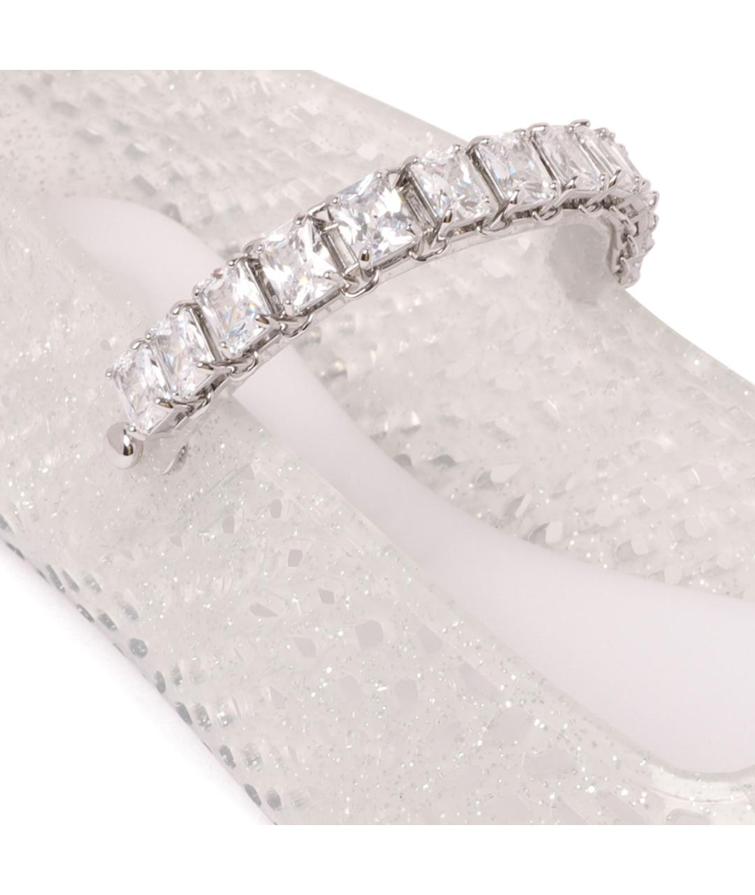 JIMMY CHOO Белые резиновые балетки, фото 4