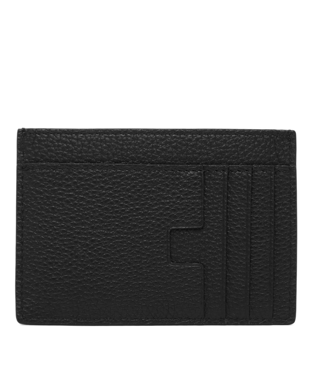 TOM FORD Черный кожаный кардхолдер, фото 2