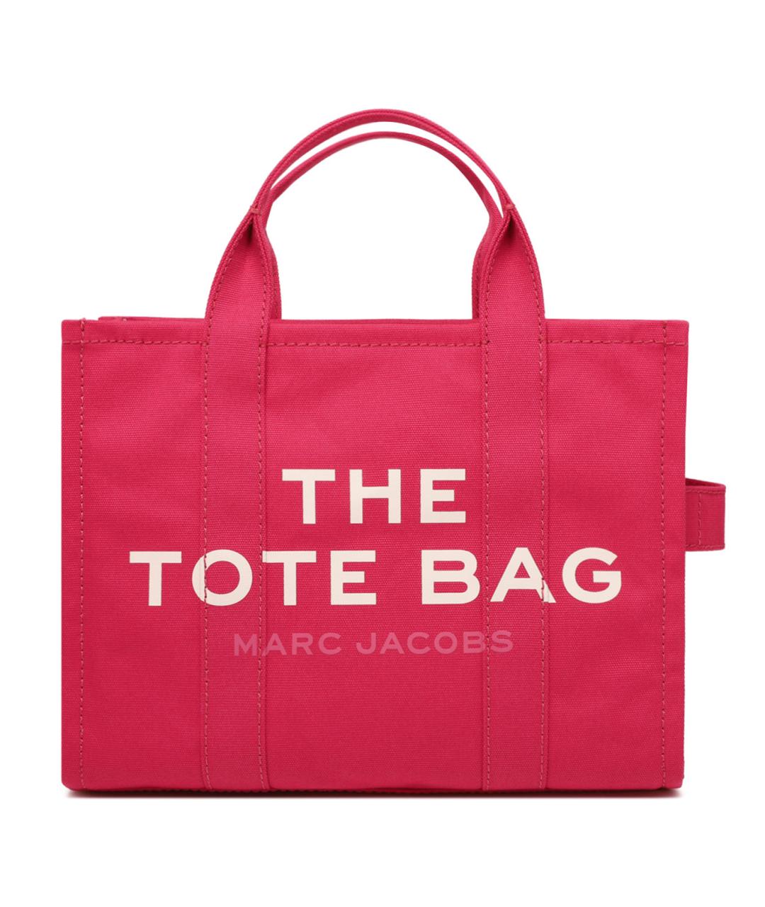 MARC JACOBS Фуксия хлопковая сумка тоут, фото 1