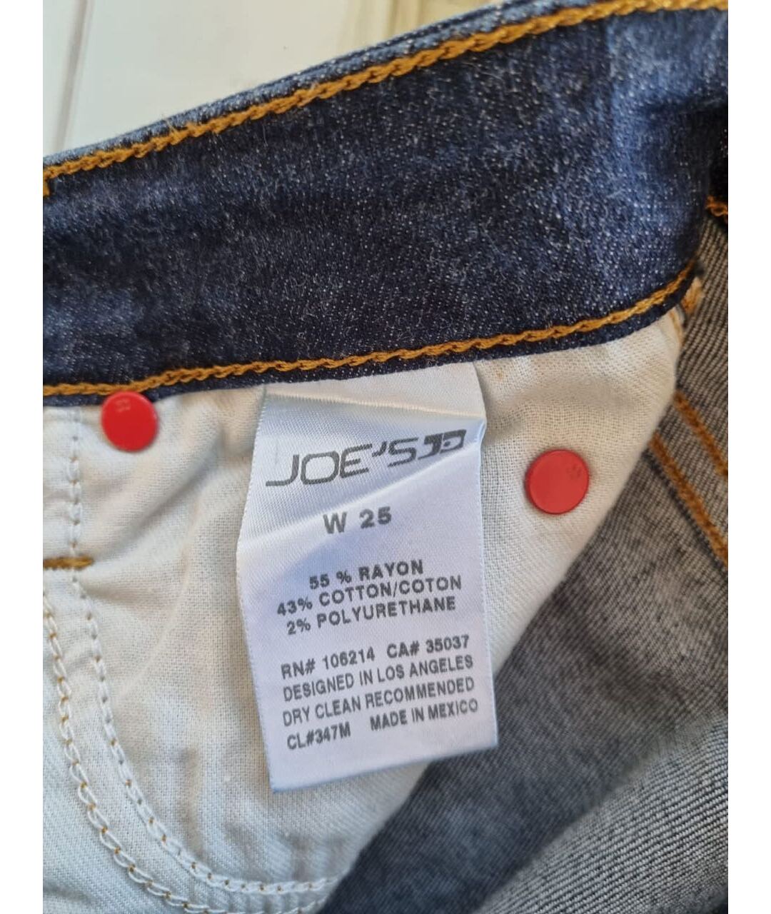 JOE'S JEANS Темно-синие прямые джинсы, фото 4