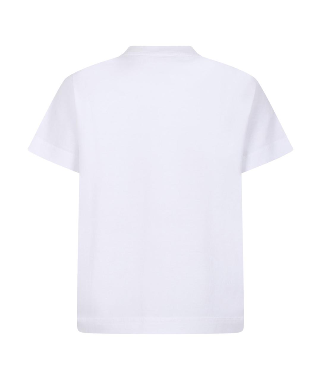 GIVENCHY Белая хлопковая футболка, фото 2