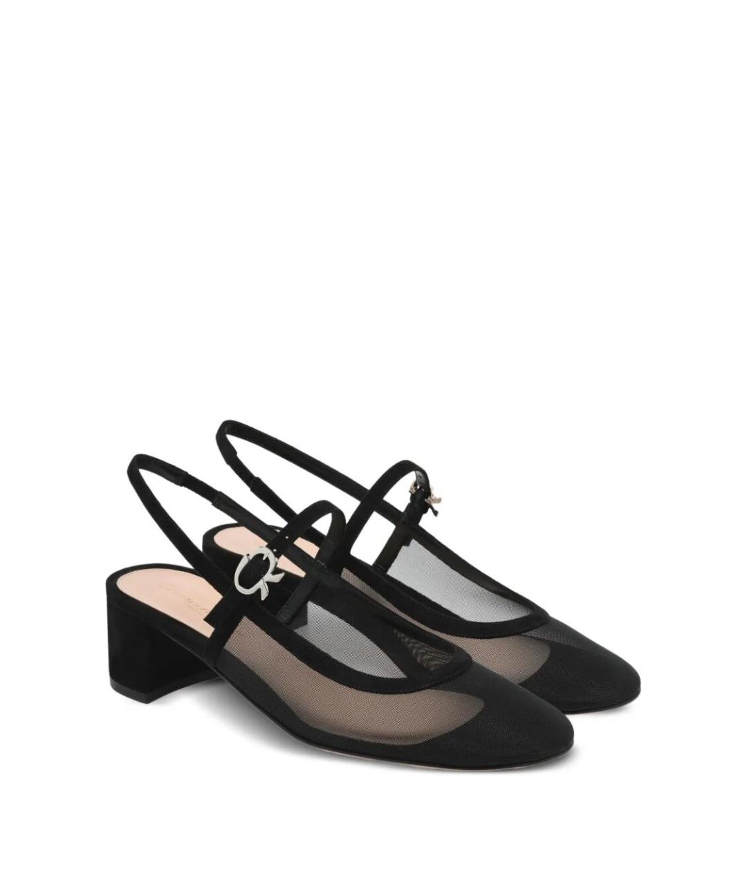 GIANVITO ROSSI Черные туфли, фото 4