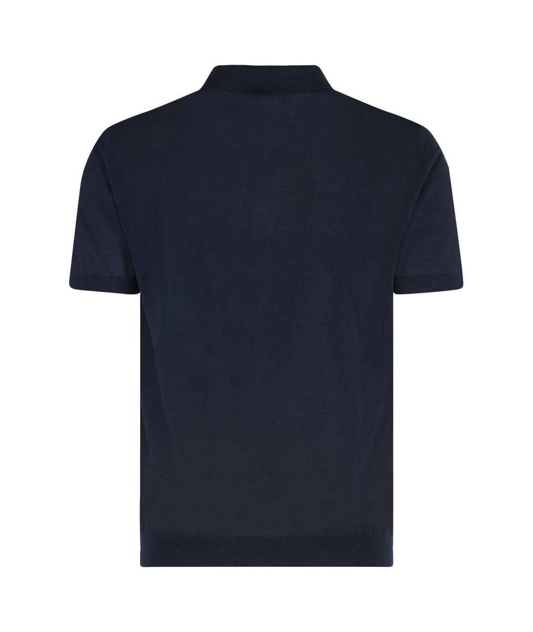 GOLDEN GOOSE DELUXE BRAND Темно-синий шерстяной джемпер / свитер, фото 2