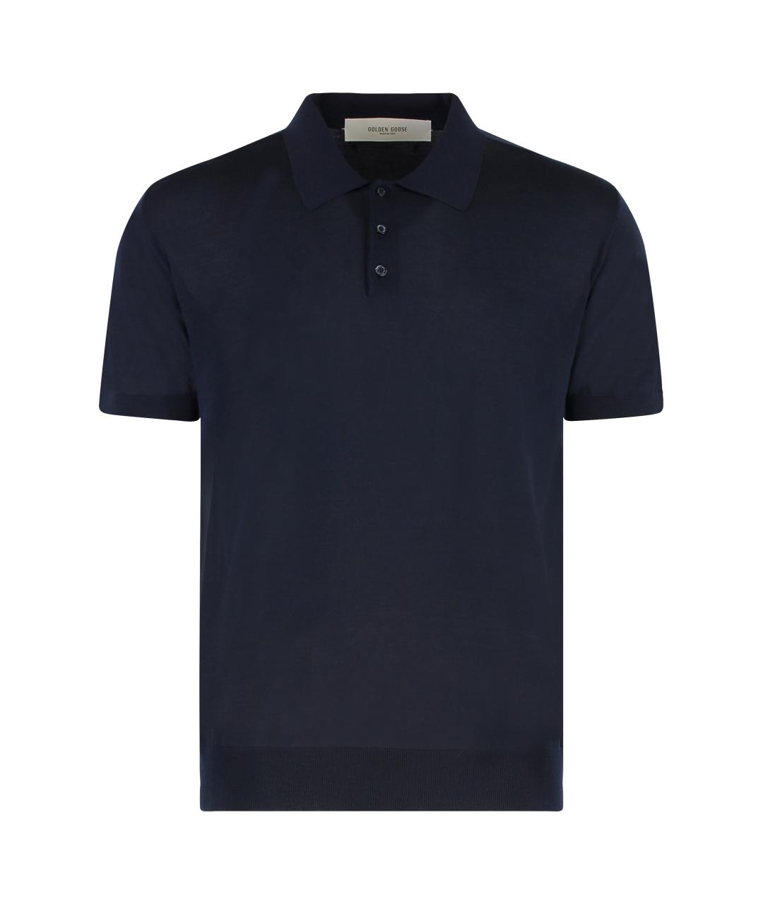 GOLDEN GOOSE DELUXE BRAND Темно-синий шерстяной джемпер / свитер, фото 1