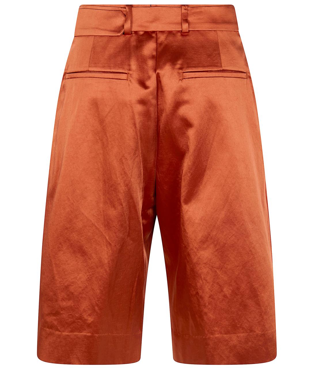 DRIES VAN NOTEN Оранжевое хлопковые шорты, фото 2