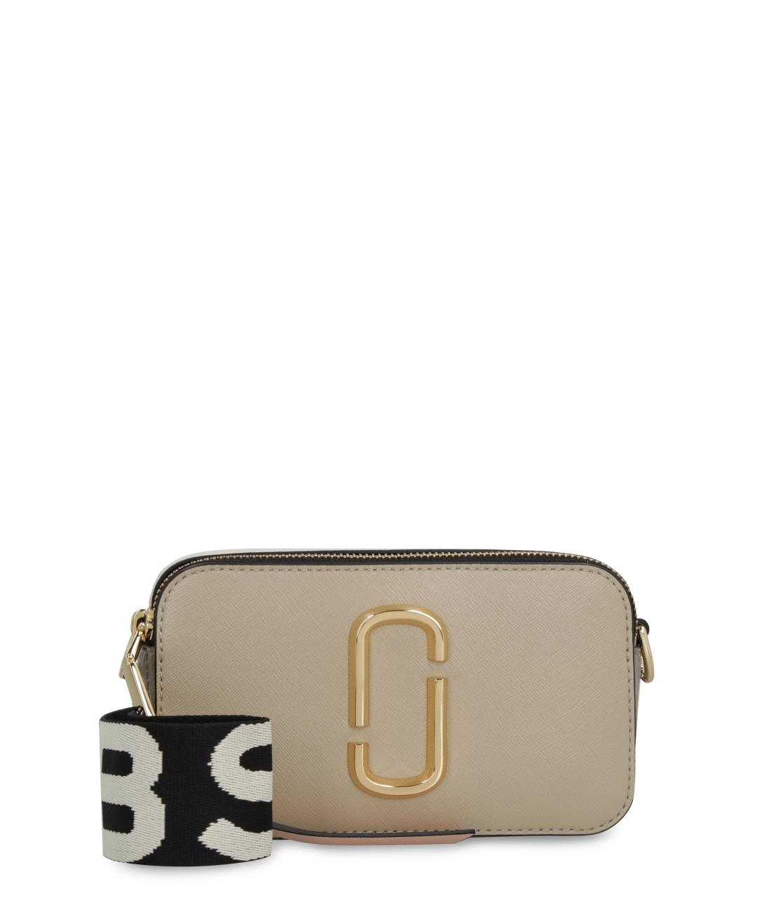 MARC JACOBS Хаки кожаная сумка через плечо, фото 1