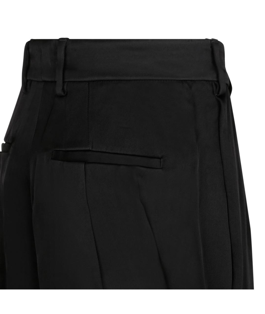 AMIRI Черные вискозные повседневные брюки, фото 4