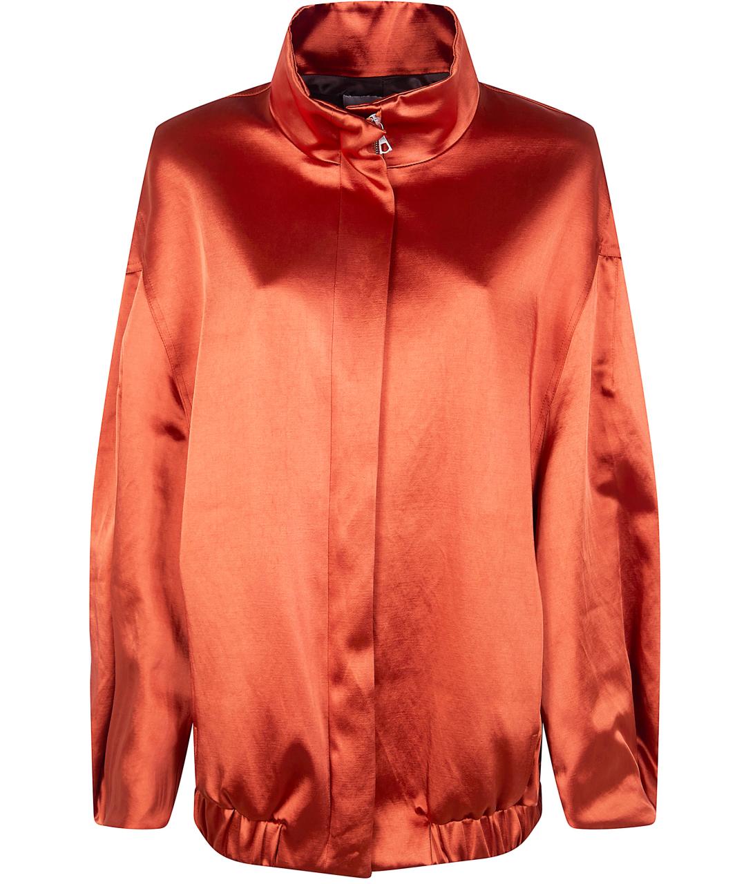 DRIES VAN NOTEN Оранжевая хлопковая куртка, фото 1