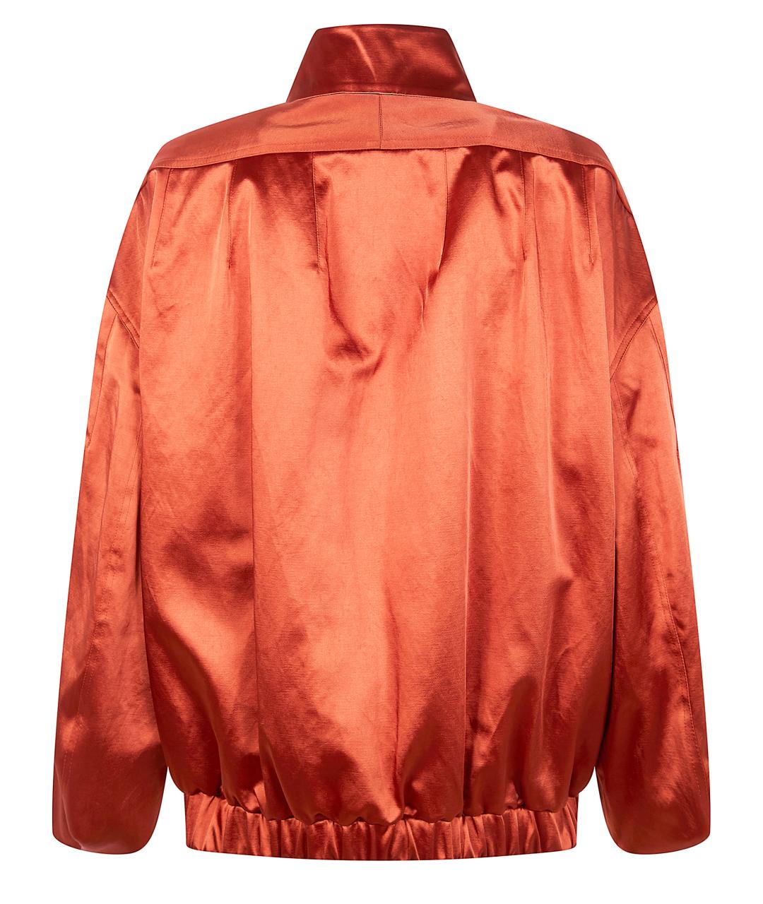 DRIES VAN NOTEN Оранжевая хлопковая куртка, фото 2