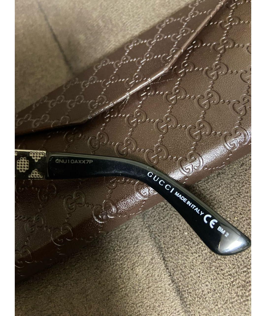 GUCCI Серые металлические солнцезащитные очки, фото 6