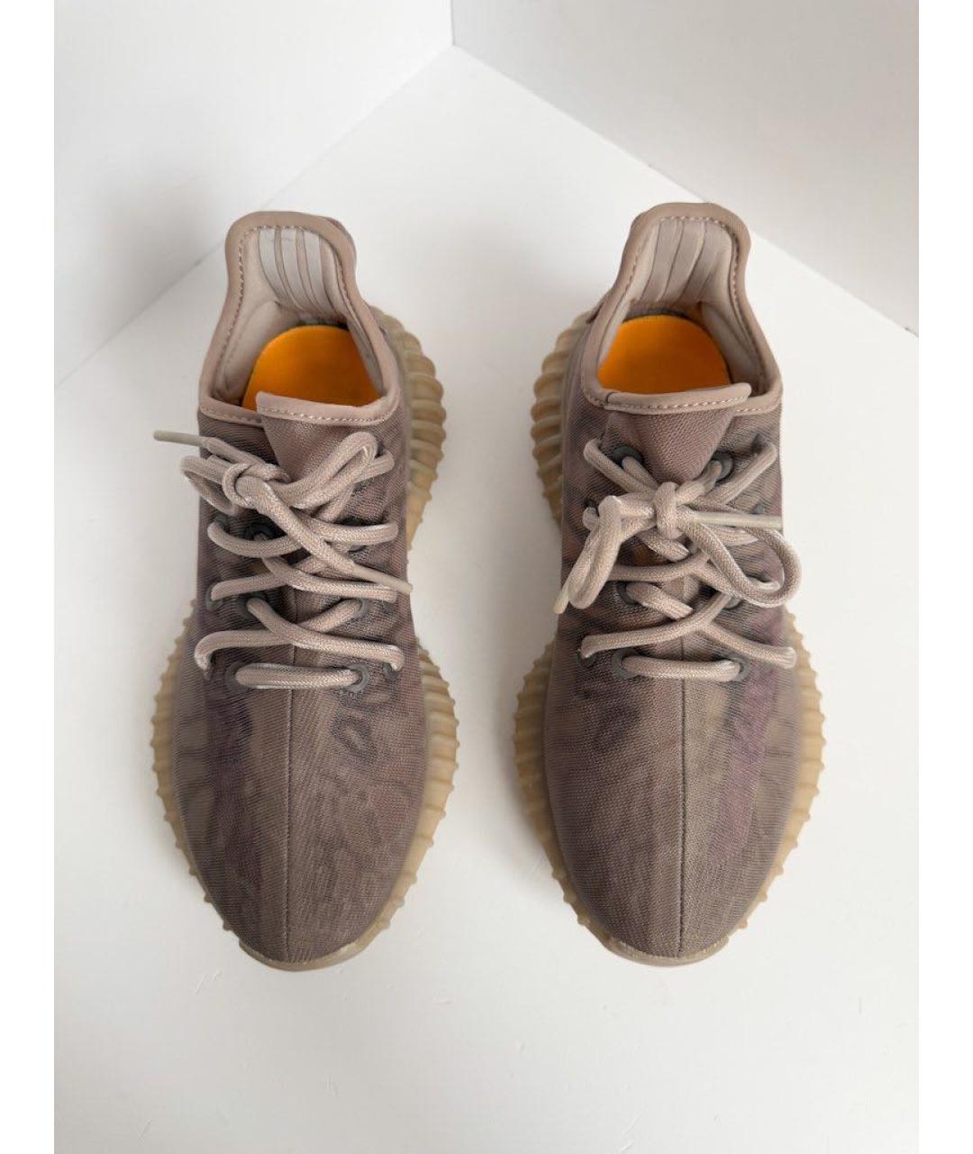 ADIDAS YEEZY Фиолетовые текстильные кеды, фото 3