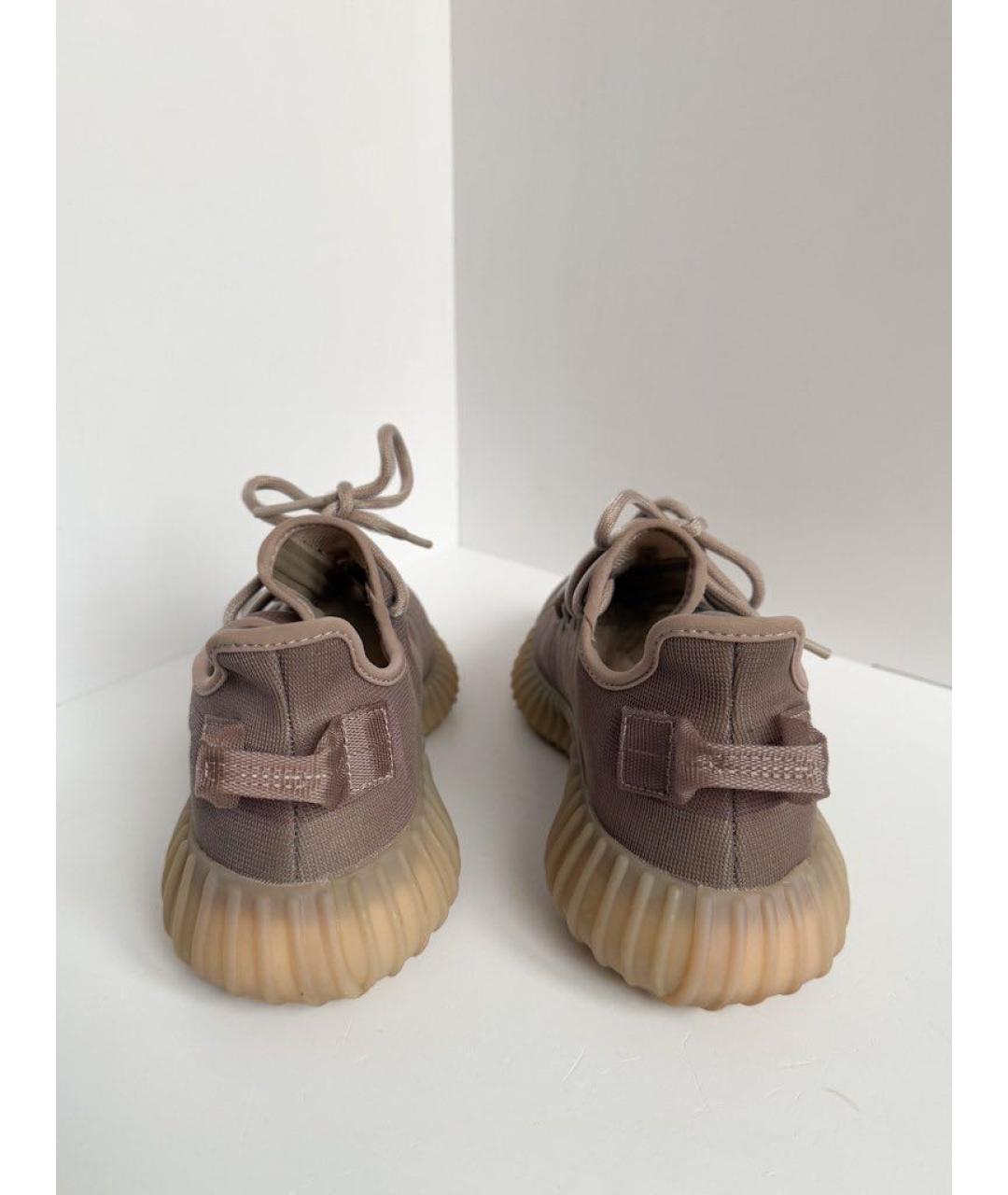 ADIDAS YEEZY Фиолетовые текстильные кеды, фото 4