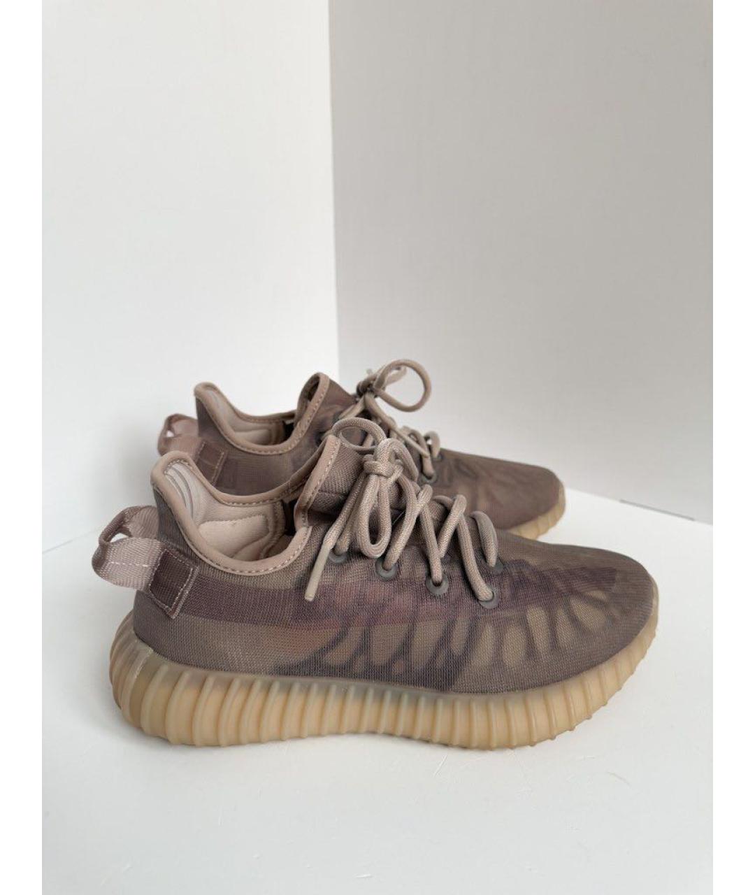 ADIDAS YEEZY Фиолетовые текстильные кеды, фото 6