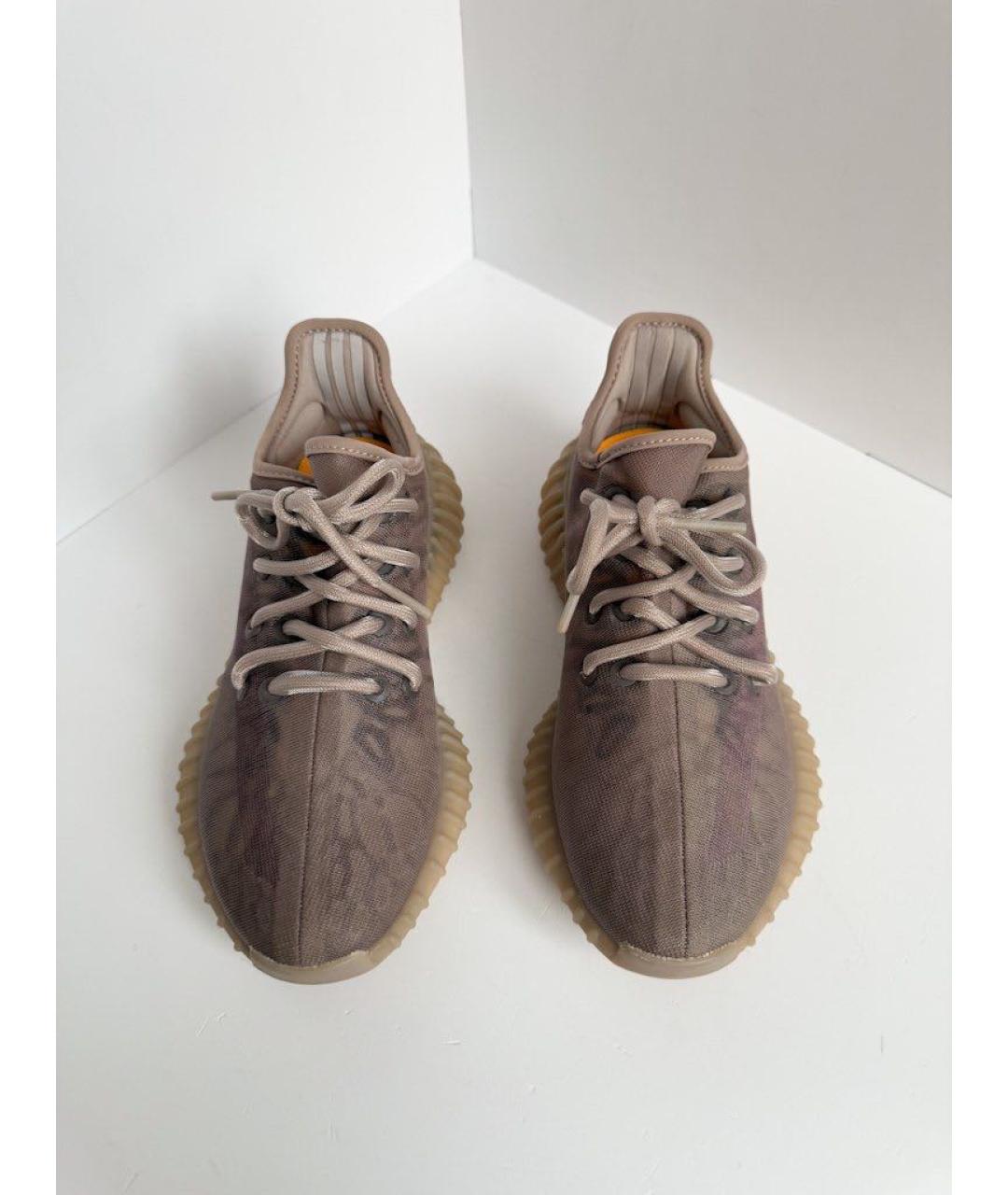 ADIDAS YEEZY Фиолетовые текстильные кеды, фото 2