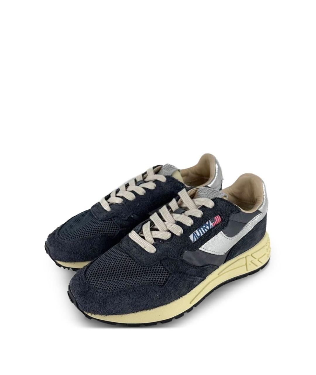 AUTRY Черные замшевые кроссовки, фото 3