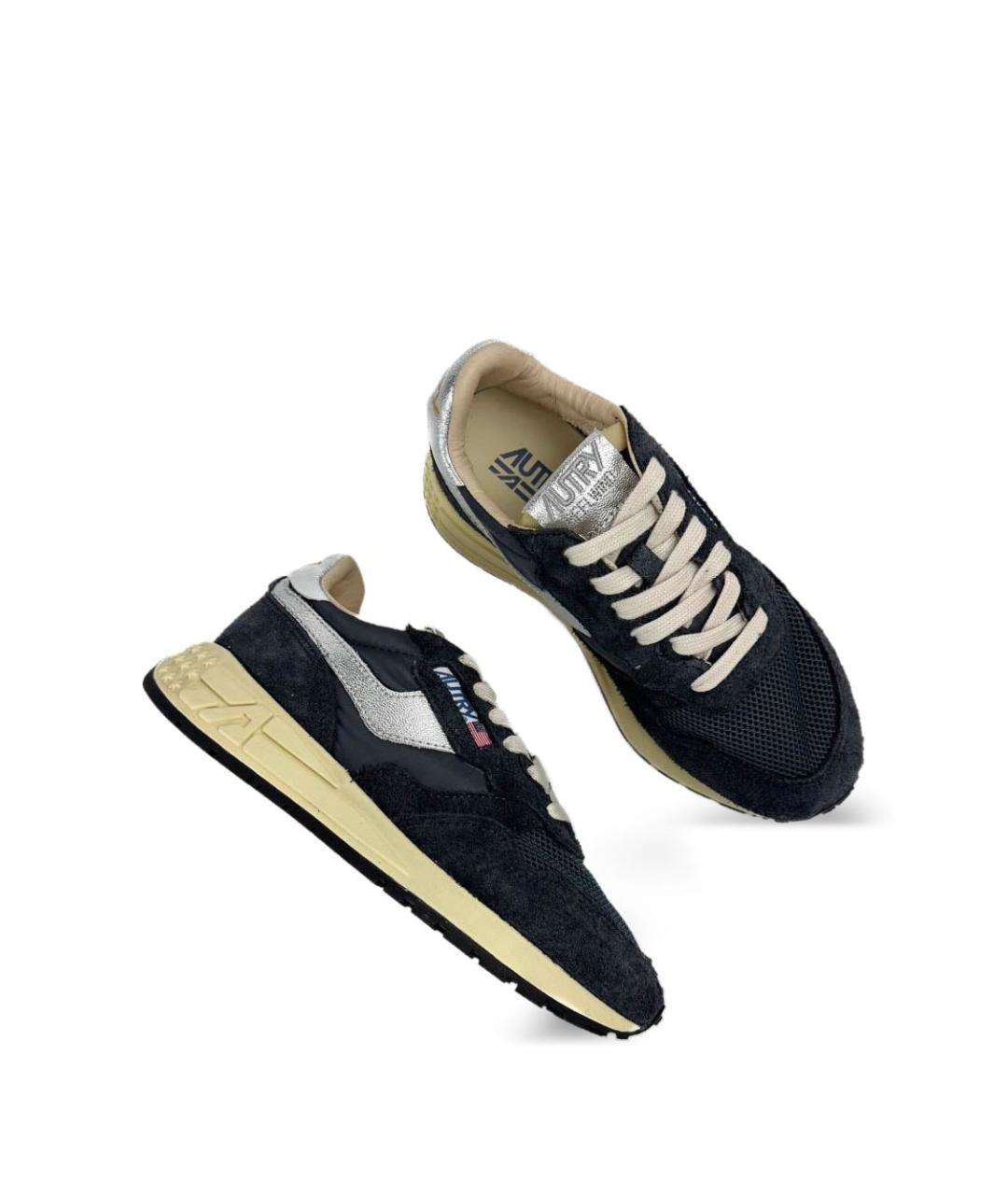 AUTRY Черные замшевые кроссовки, фото 2