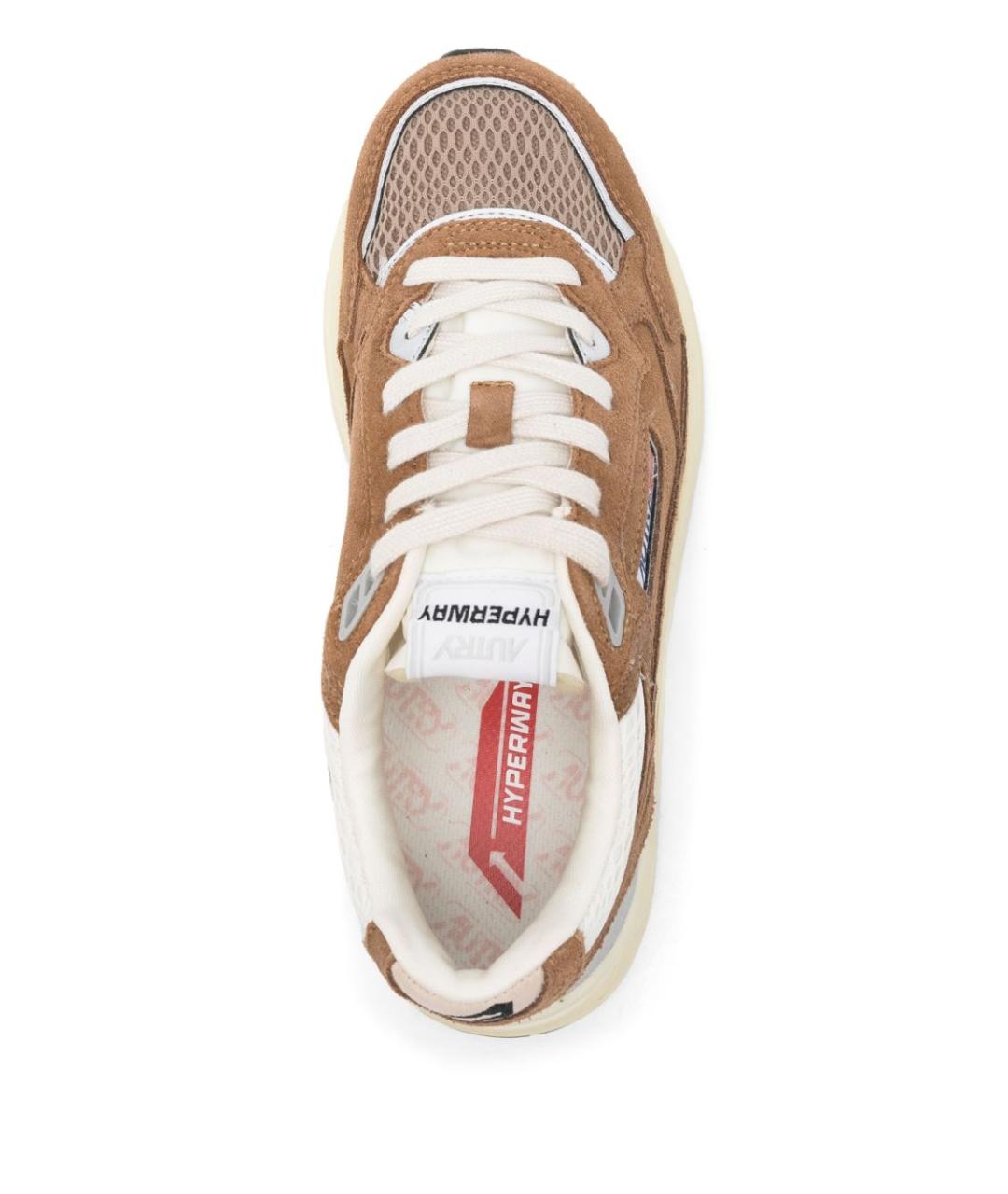 AUTRY Коричневые замшевые кроссовки, фото 2