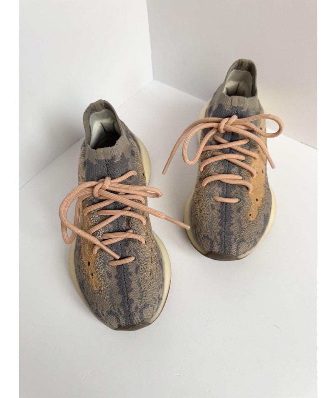 ADIDAS YEEZY Мульти текстильные кеды, фото 3