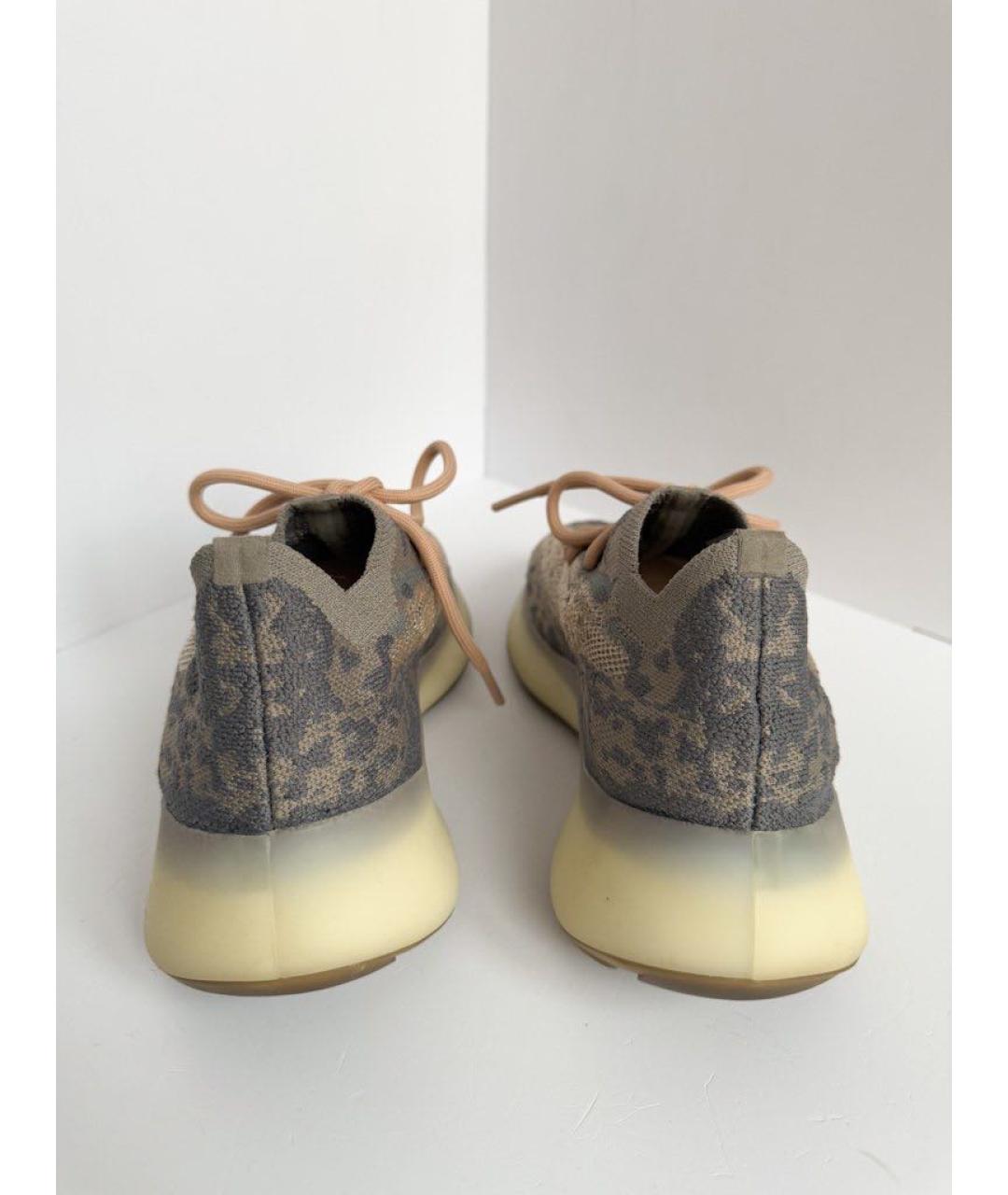 ADIDAS YEEZY Мульти текстильные кеды, фото 4