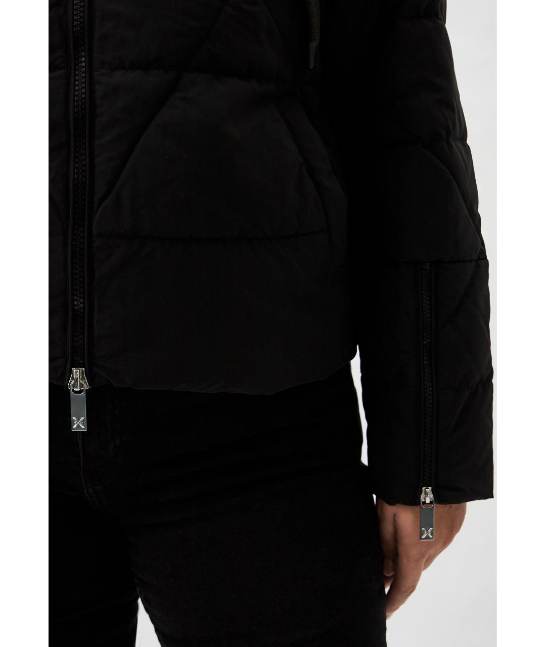 JOHN RICHMOND Черная полиэстеровая куртка, фото 4