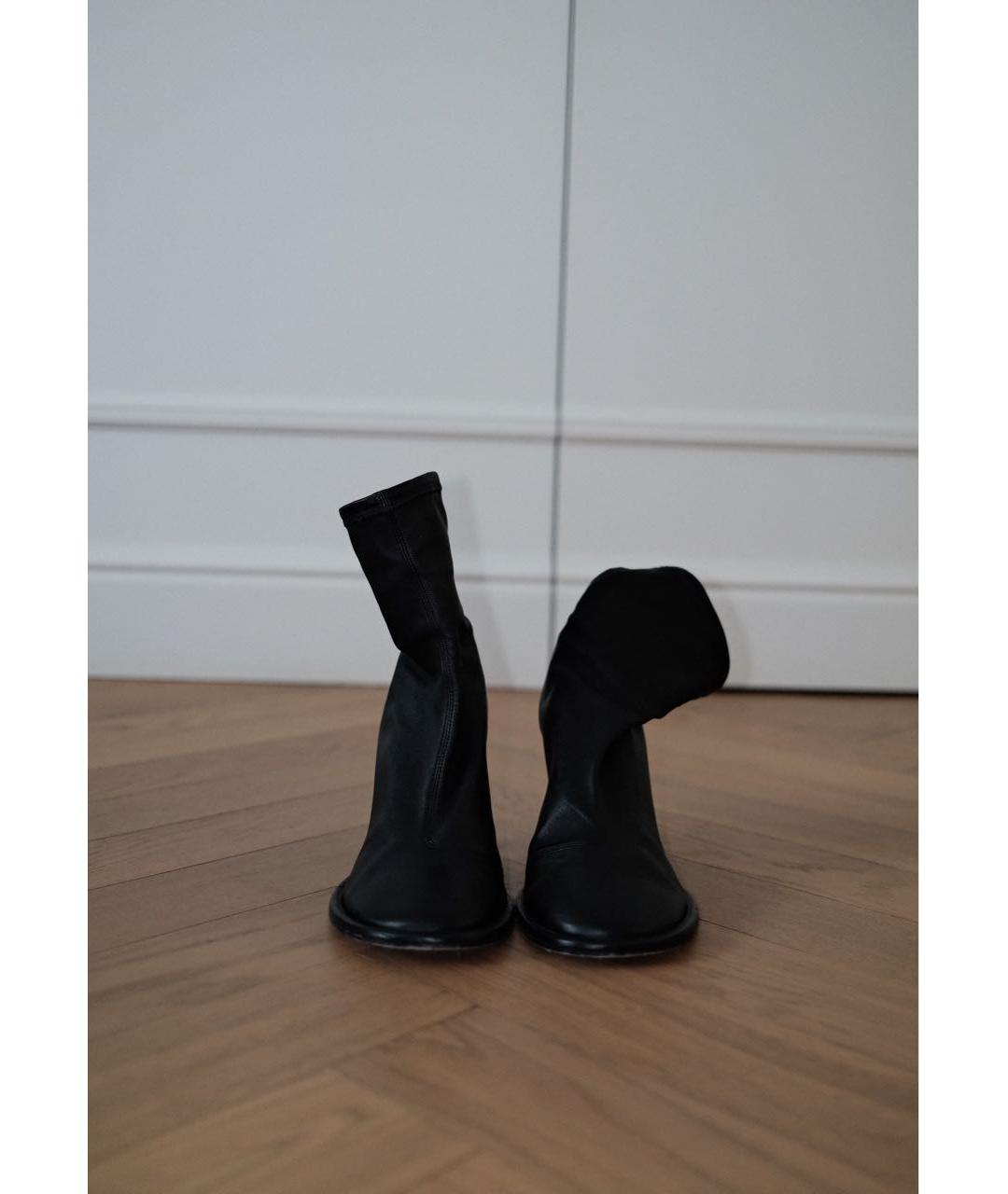 NEOUS Черные кожаные ботильоны, фото 3