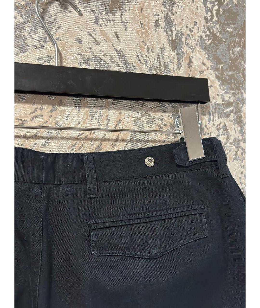 CHRISTIAN DIOR Темно-синие хлопковые прямые джинсы, фото 5