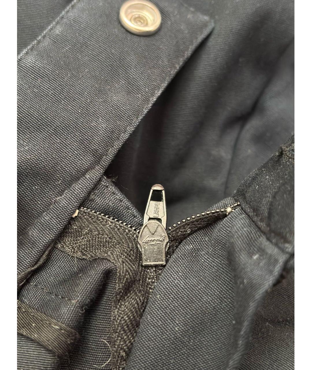 CHRISTIAN DIOR Темно-синие хлопковые прямые джинсы, фото 6