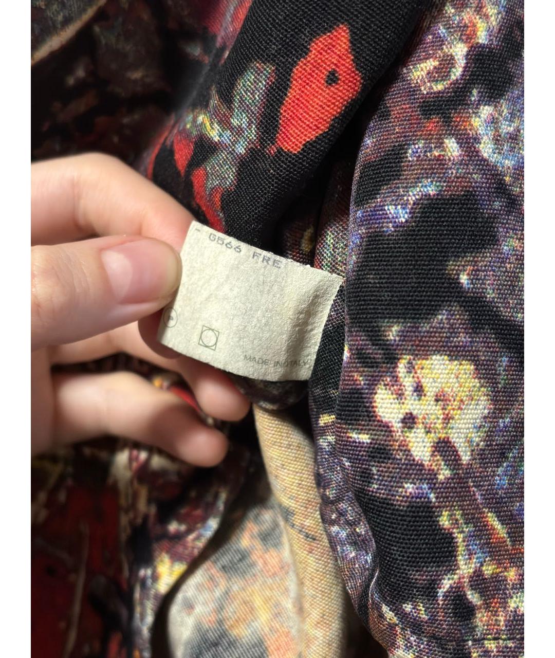 DOLCE&GABBANA Мульти шерстяной тренч/плащ, фото 7