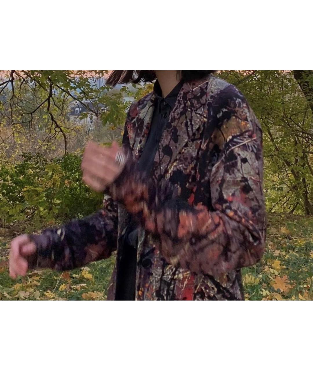 DOLCE&GABBANA Мульти шерстяной тренч/плащ, фото 8