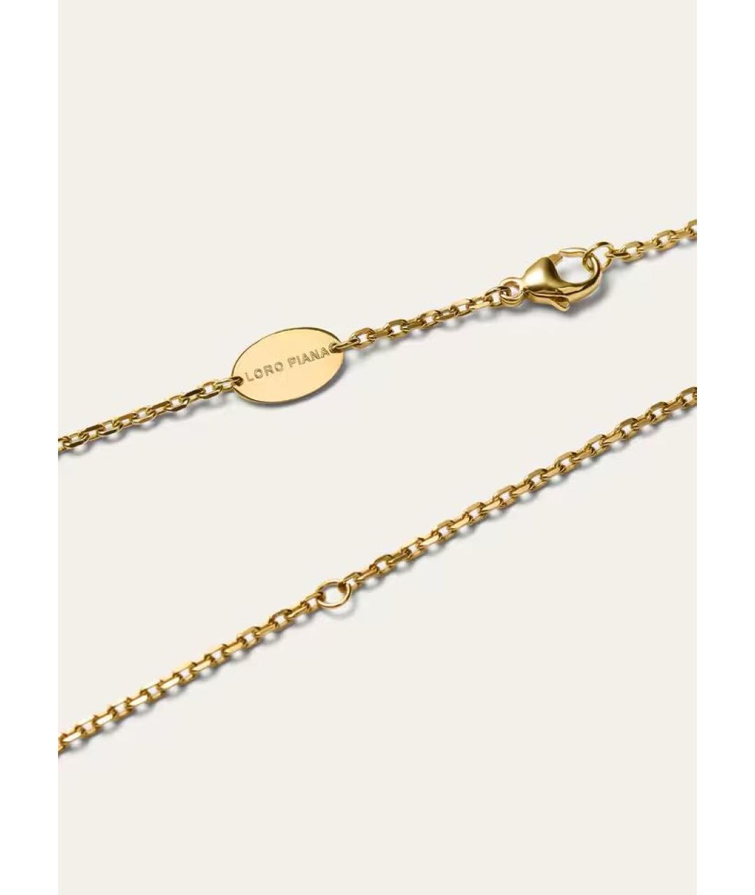 LORO PIANA Желтая подвеска, фото 4