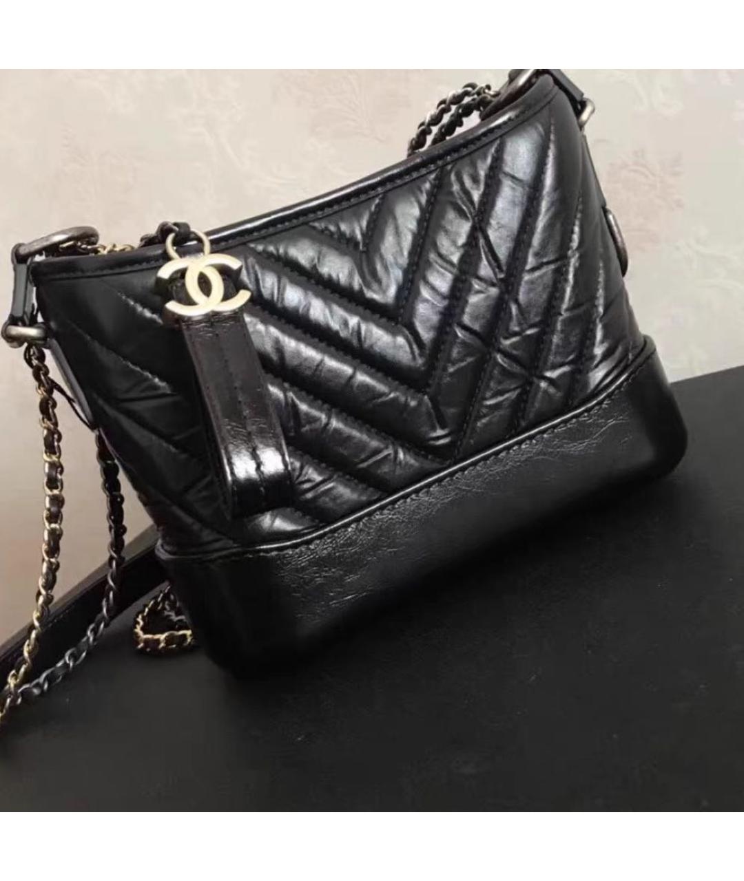 CHANEL Черная сумка через плечо, фото 2