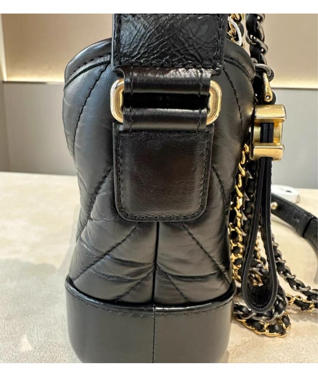 CHANEL Черная сумка через плечо, фото 4