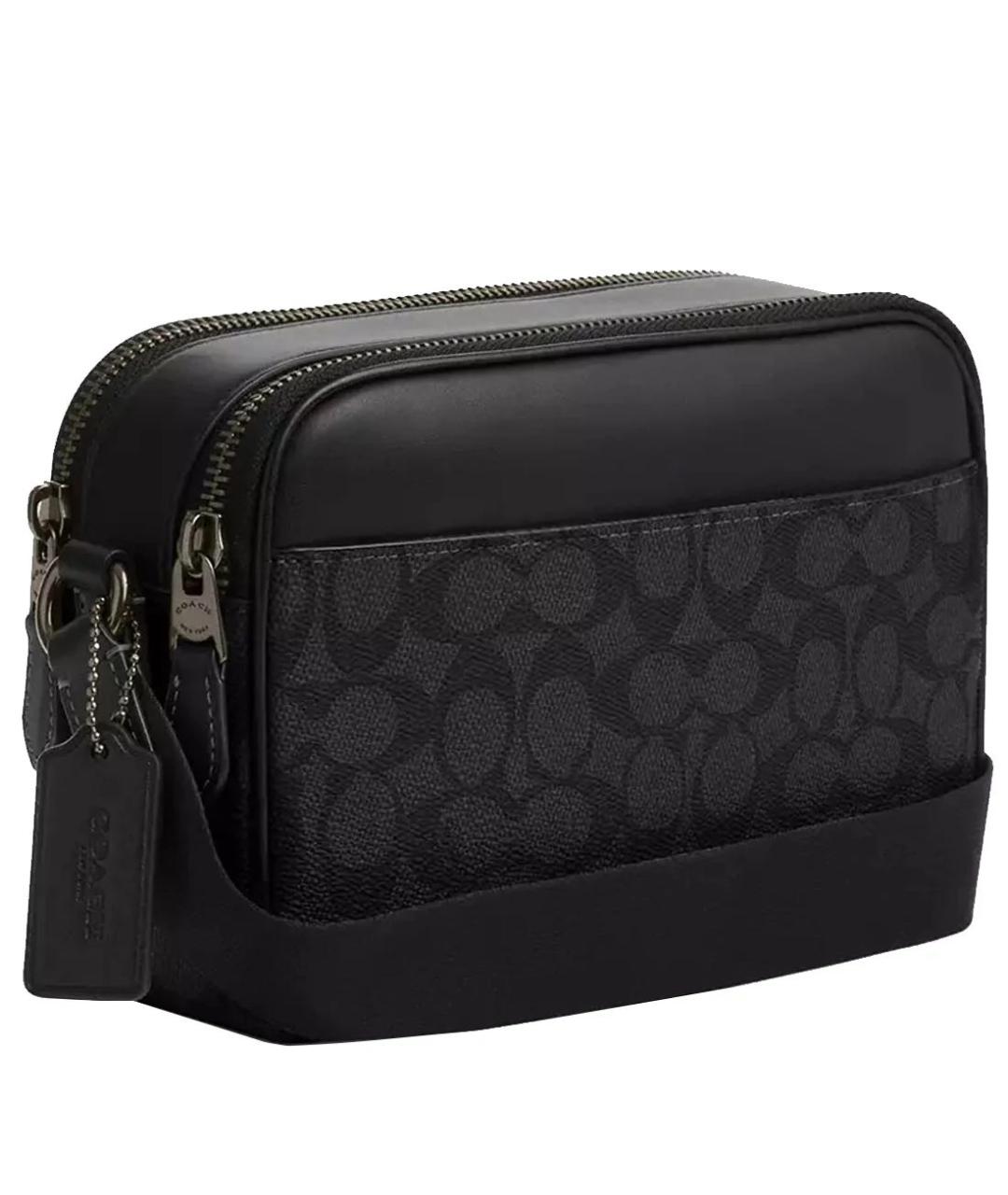 COACH Черная сумка на плечо, фото 2