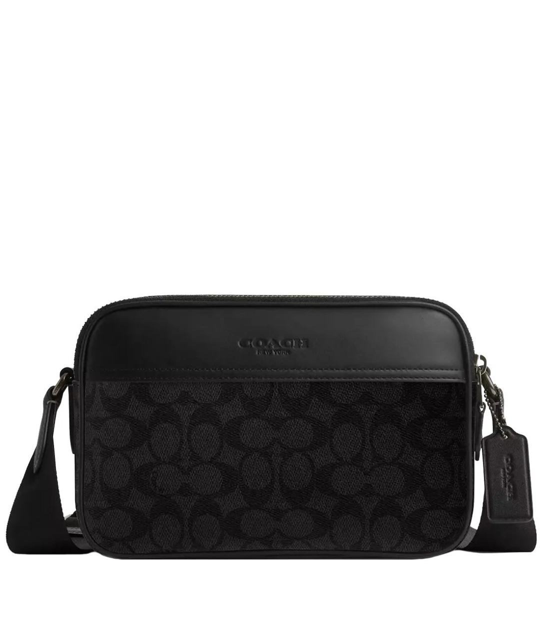 COACH Черная сумка на плечо, фото 1