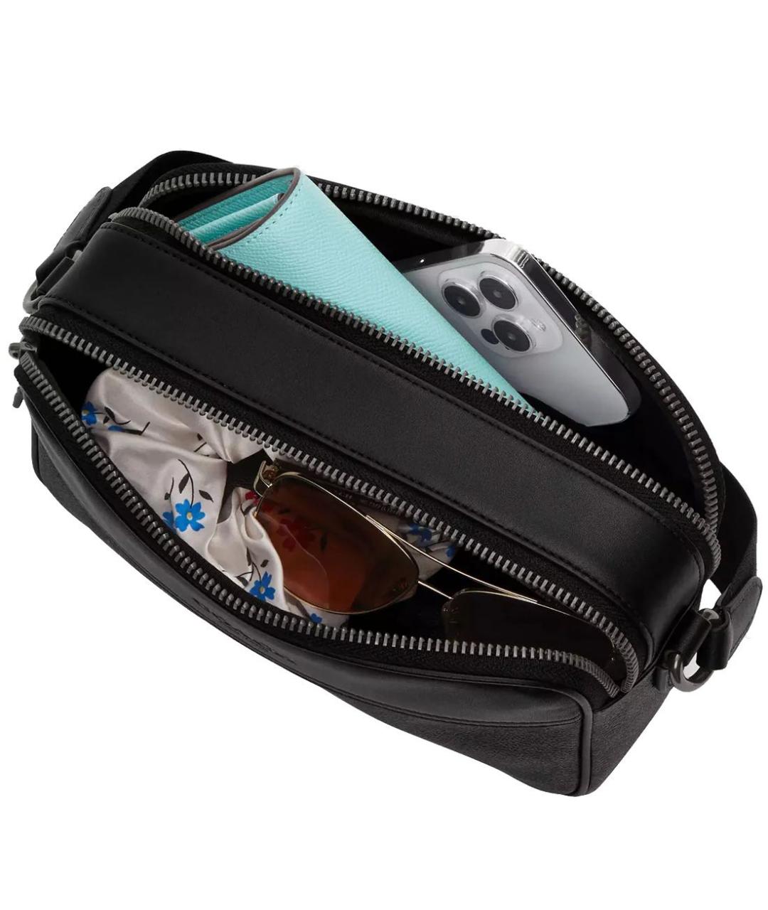 COACH Черная сумка на плечо, фото 5