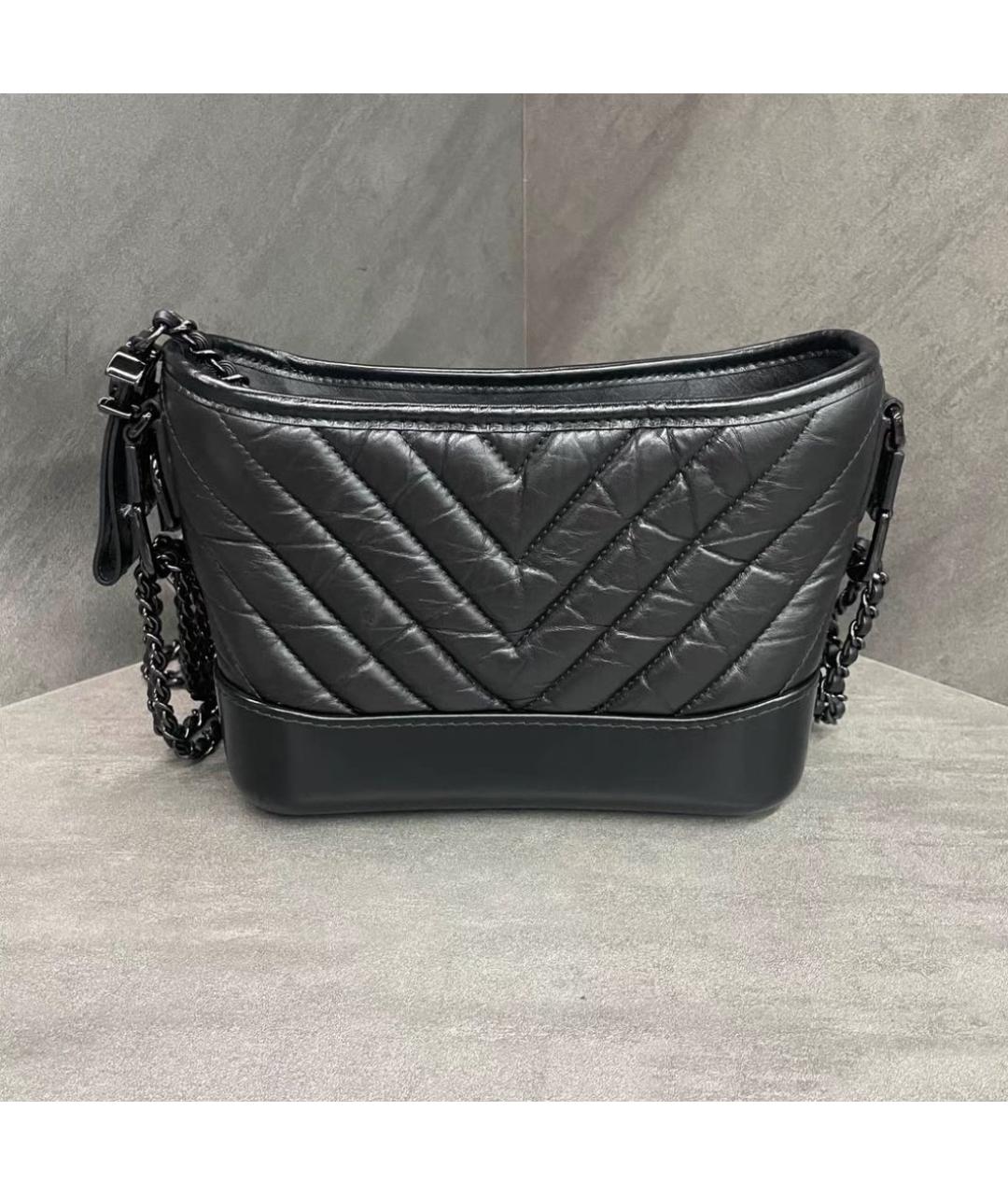 CHANEL Черная сумка через плечо, фото 5