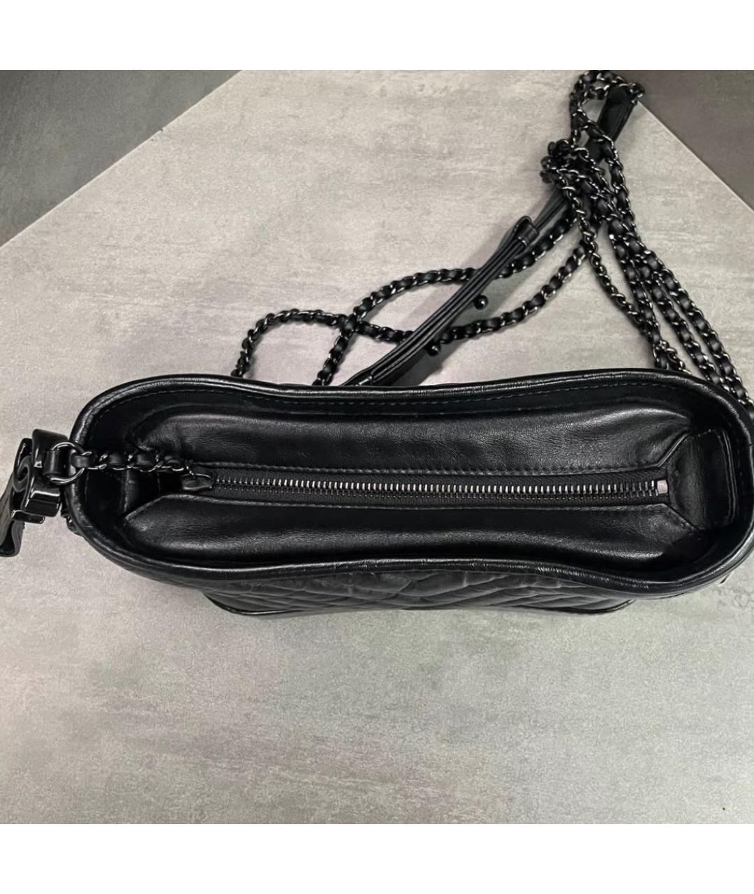 CHANEL Черная сумка через плечо, фото 3