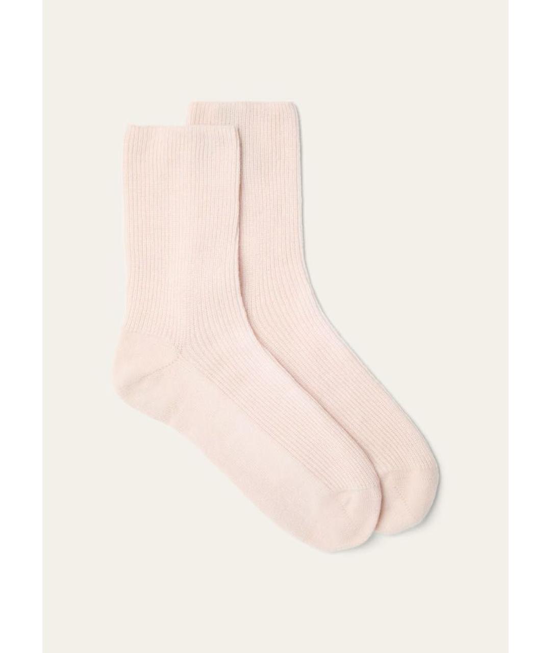 LORO PIANA Розовые носки, чулки и колготы, фото 3