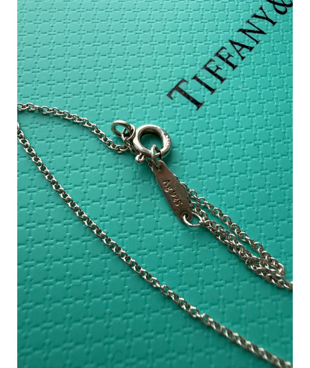 TIFFANY&CO Серебряная серебряная цепочка, фото 8