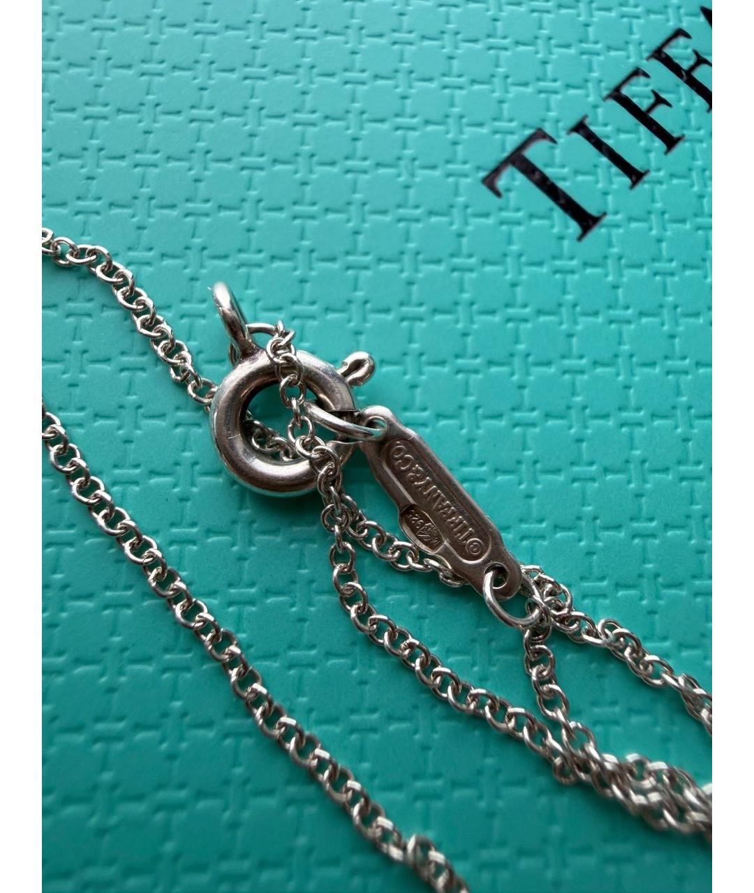 TIFFANY&CO Серебряная серебряная цепочка, фото 6
